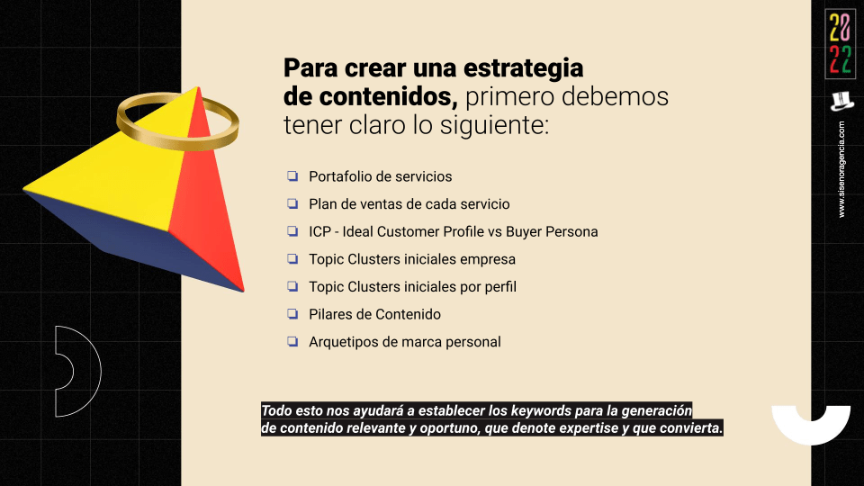 Para crear una estrategia de contenidos B2B